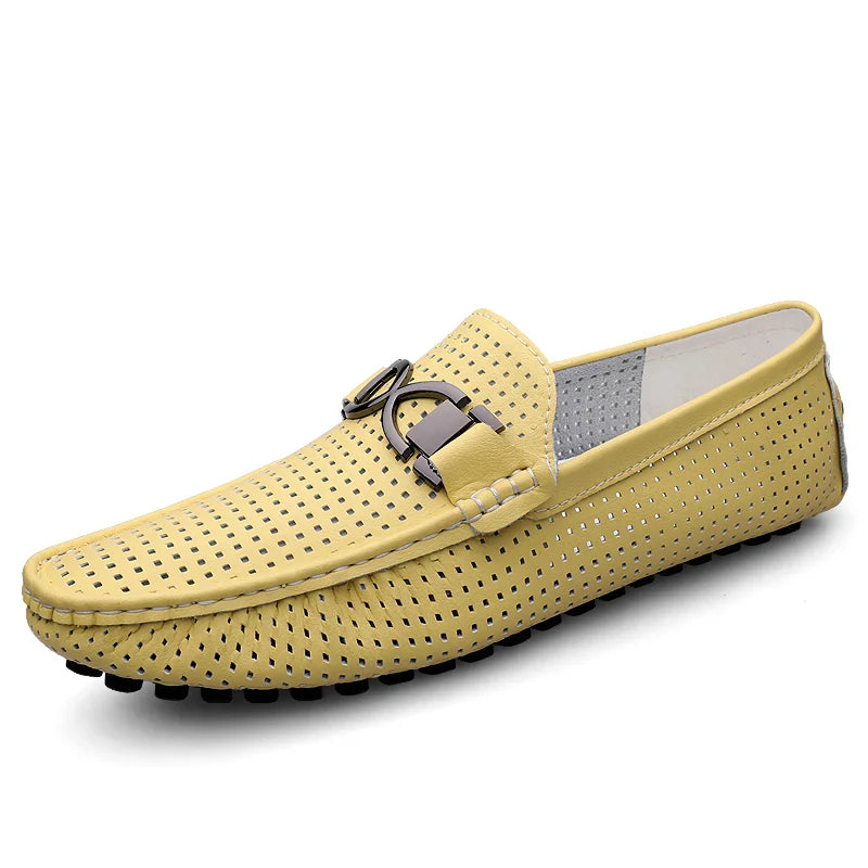 MIKE VINCENZA LEATHER LOAFERS