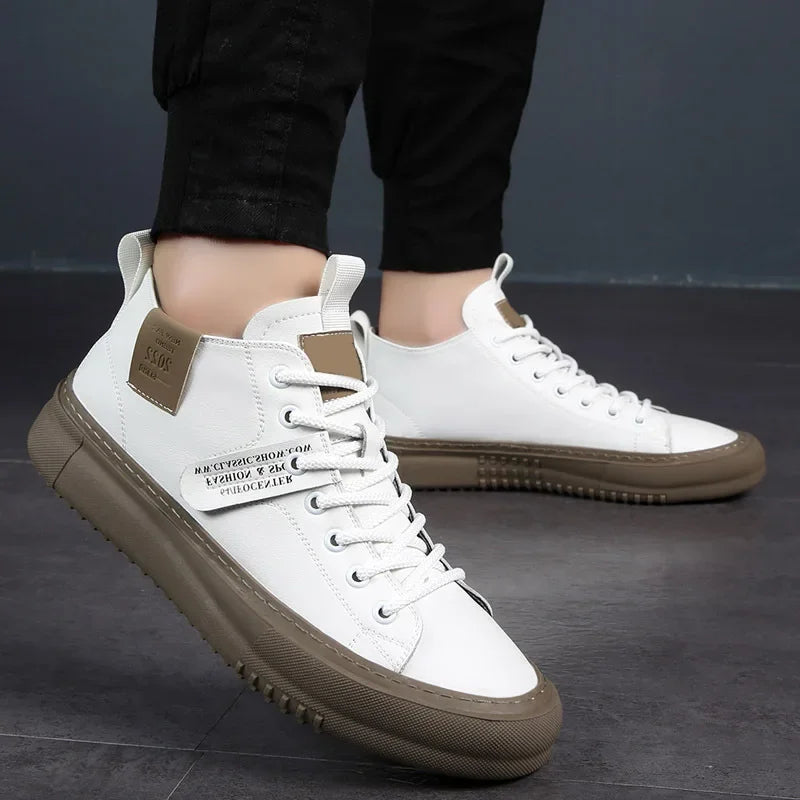 UPTOWN LEATHER SNEAKERS