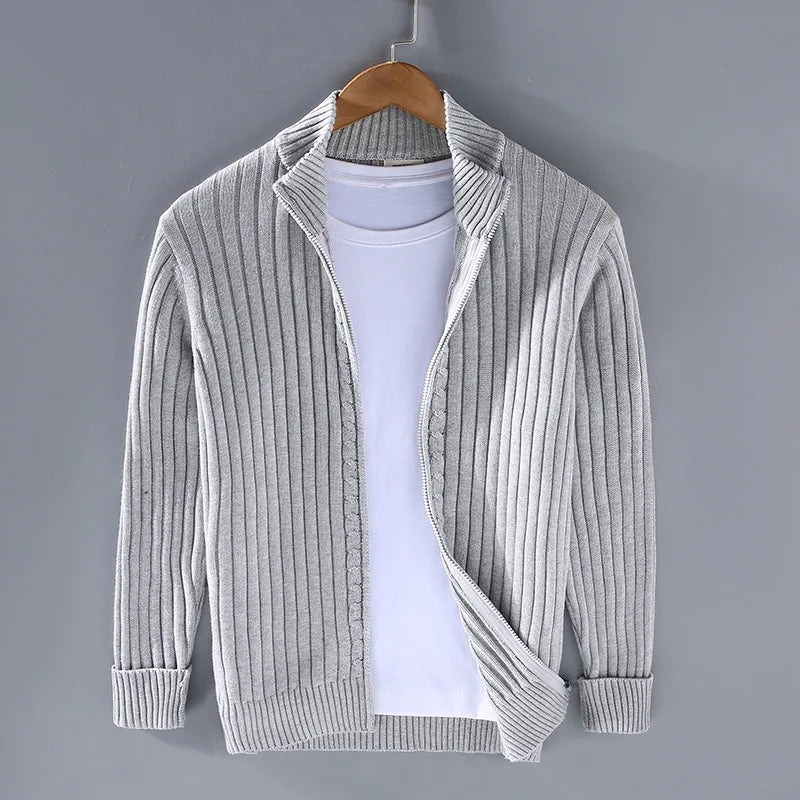 RIVANO RIBBED JACKET
