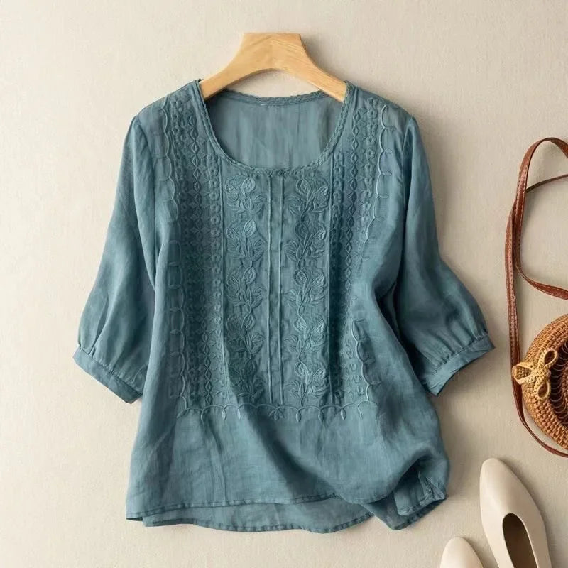 Maeve Linen Blouse