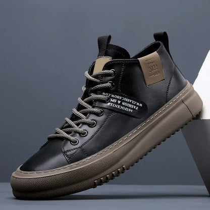 UPTOWN LEATHER SNEAKERS