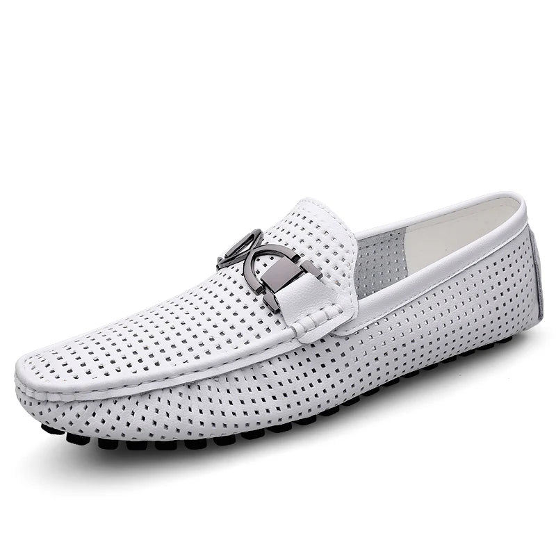 MIKE VINCENZA LEATHER LOAFERS