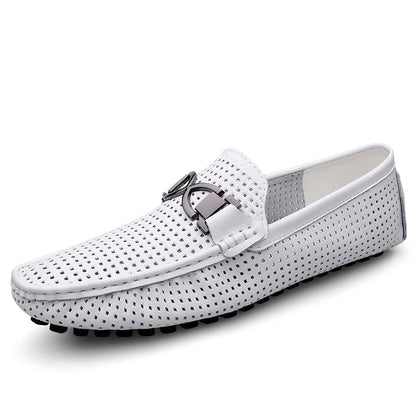 MIKE VINCENZA LEATHER LOAFERS