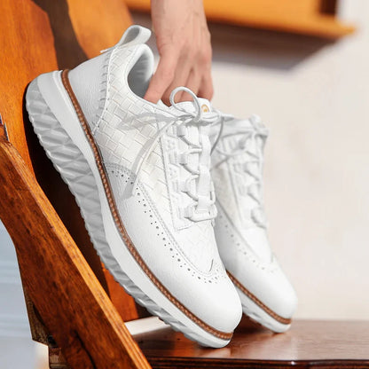 VALDONI LONDON LEATHER SNEAKERS