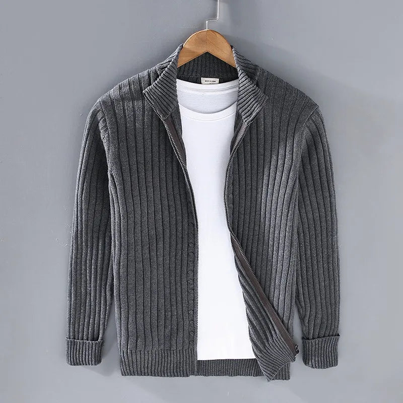 RIVANO RIBBED JACKET