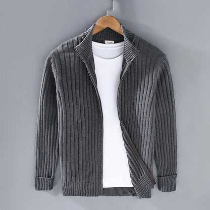 RIVANO RIBBED JACKET