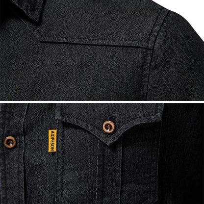 VALENZO COTTON DENIM SHIRT