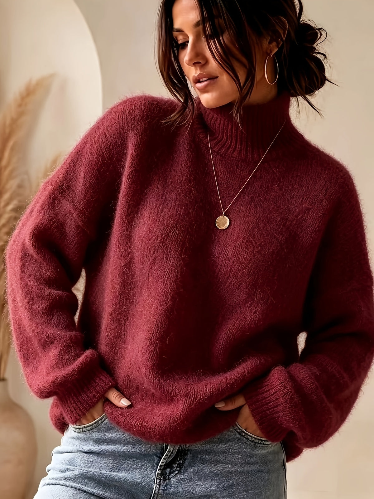 SOFIA BRUSHED JUMPER