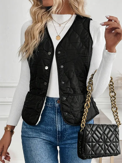 VELDRA QUILTED VEST