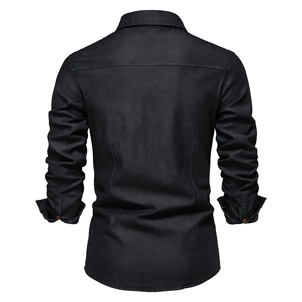 VALENZO COTTON DENIM SHIRT