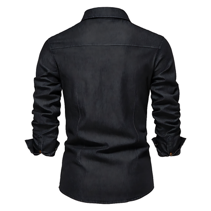 VALENZO COTTON DENIM SHIRT