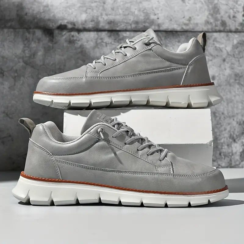 NASARIO LEATHER SNEAKERS