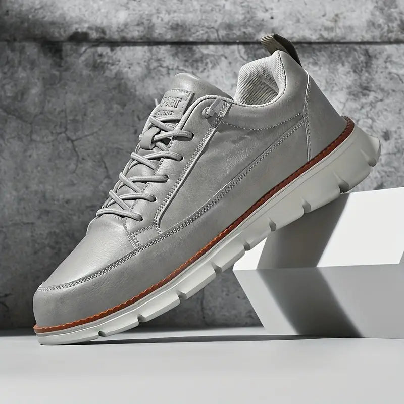 NASARIO LEATHER SNEAKERS