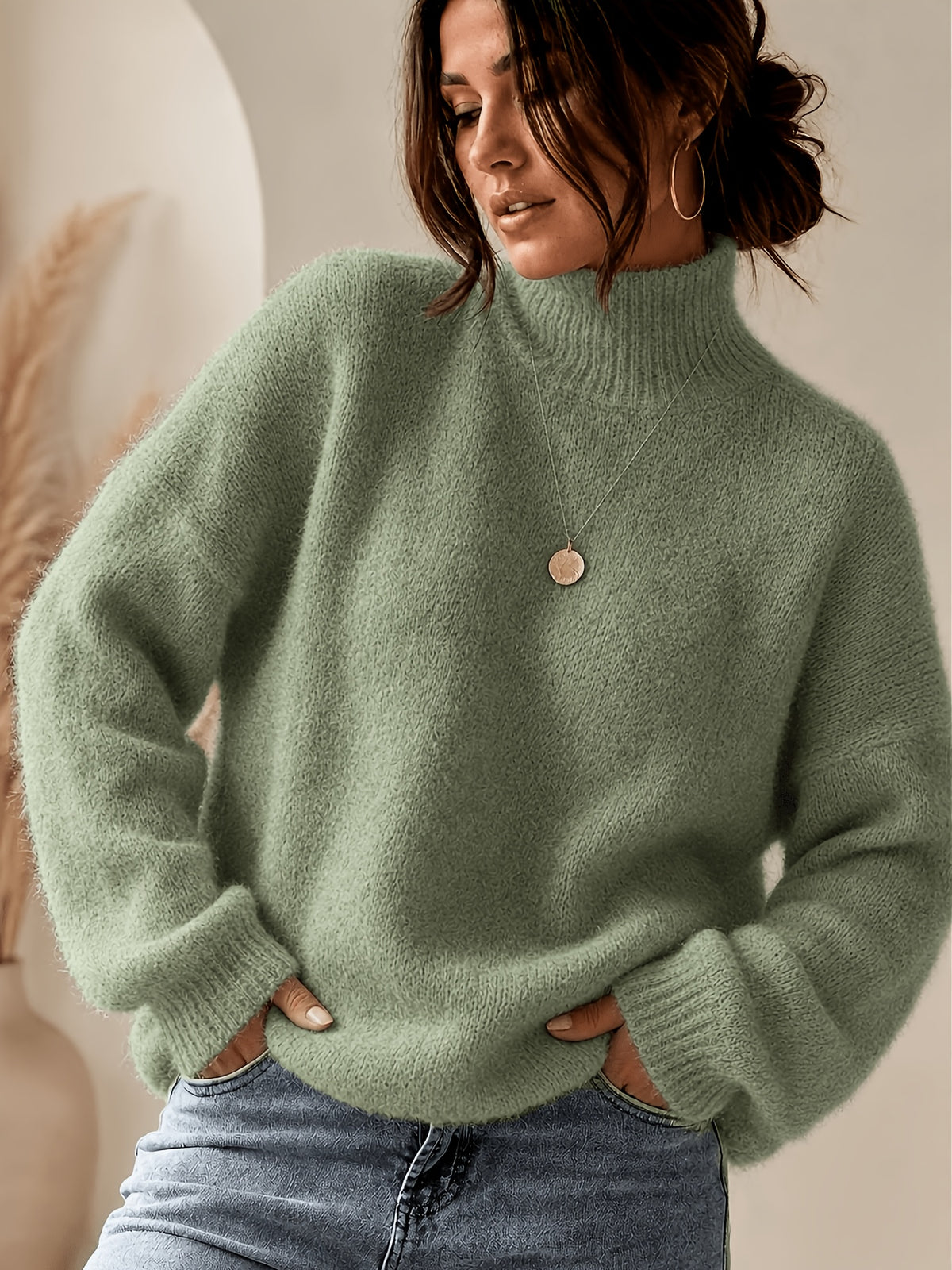 SOFIA BRUSHED JUMPER