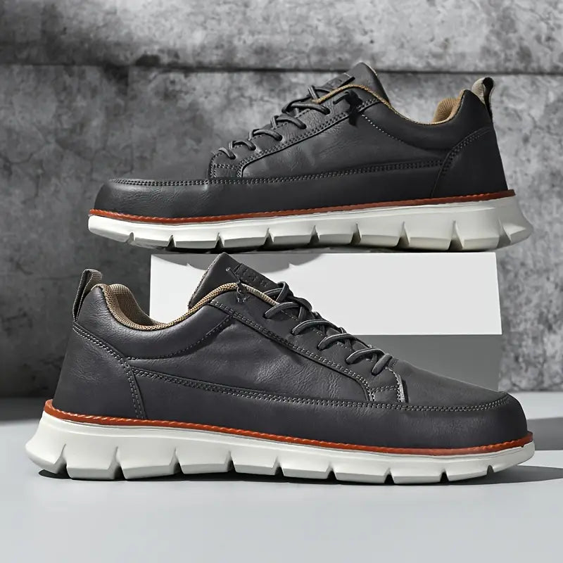 NASARIO LEATHER SNEAKERS