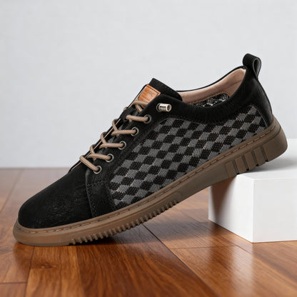 Napoli Grid Sneakers