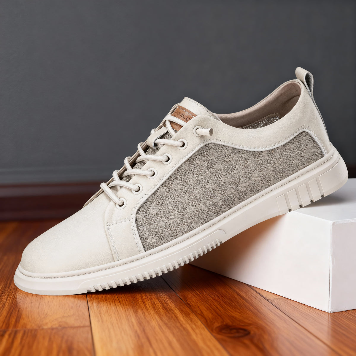 Napoli Grid Sneakers