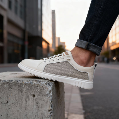 Napoli Grid Sneakers