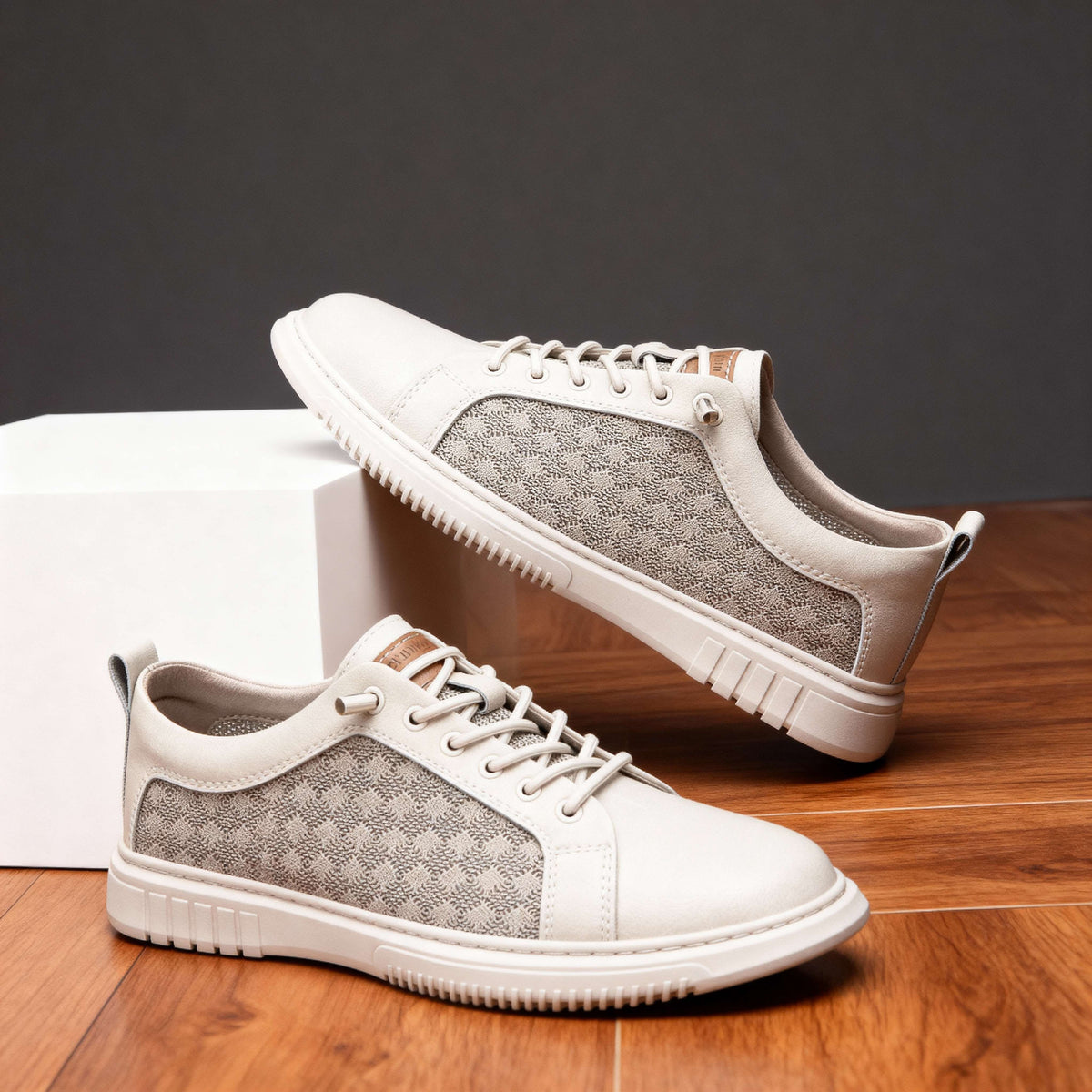 Napoli Grid Sneakers