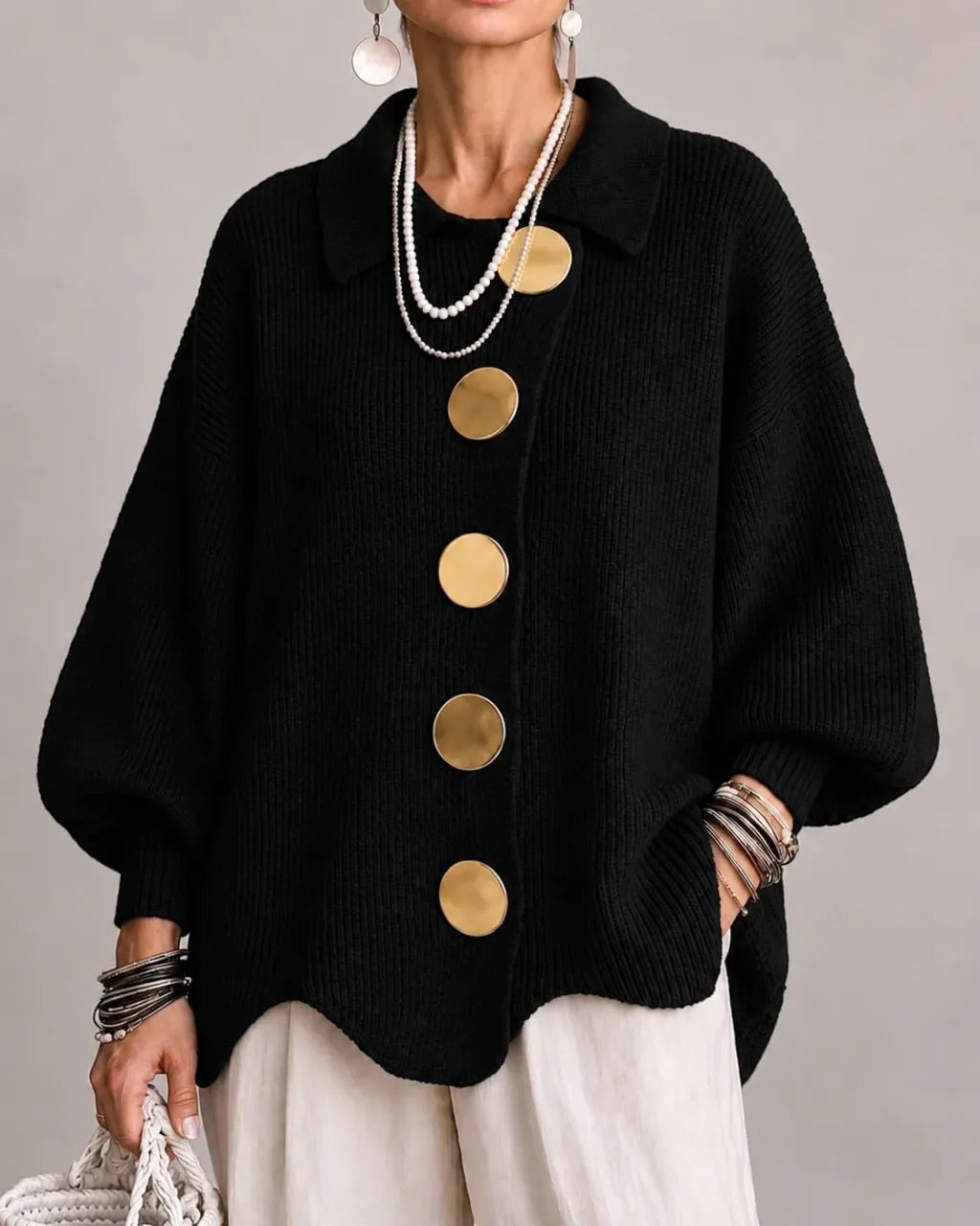 ISABELLA CHUNKY KNIT CARDIGAN