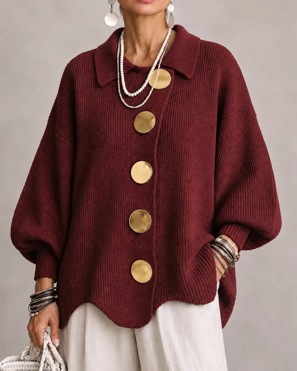 ISABELLA CHUNKY KNIT CARDIGAN