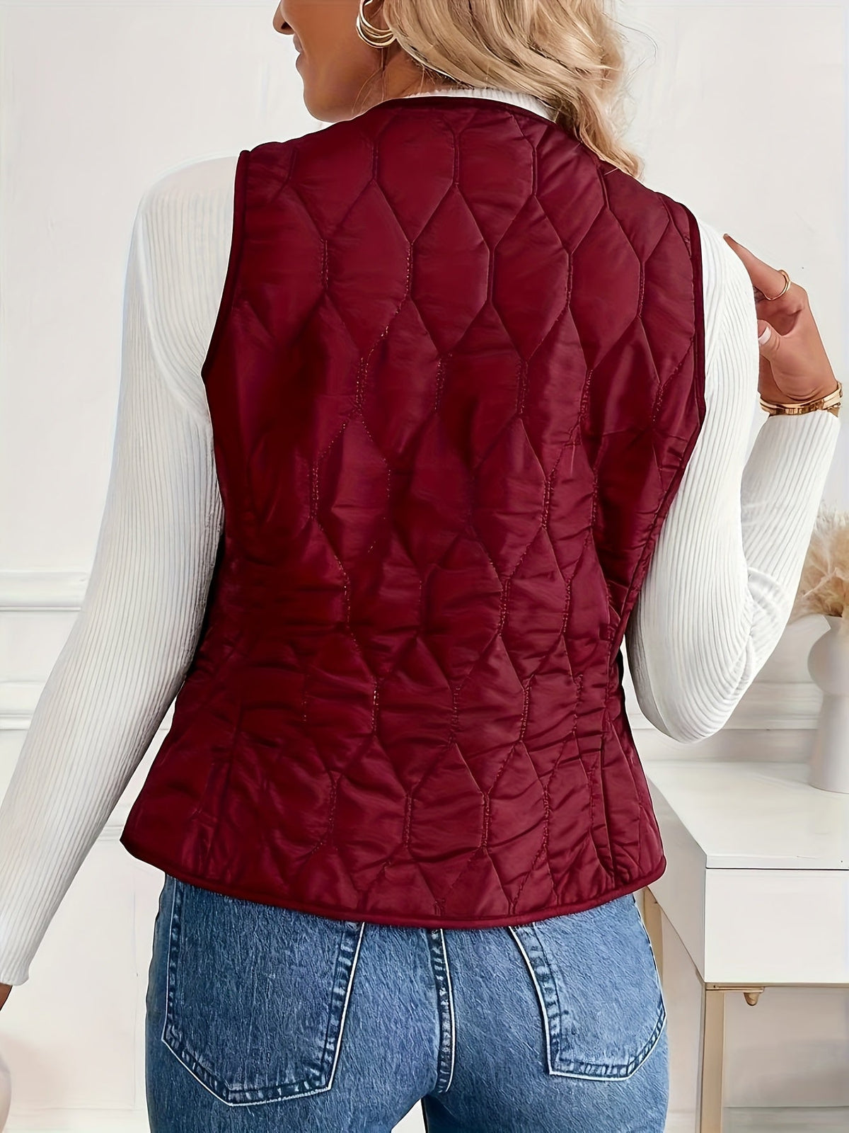 VELDRA QUILTED VEST