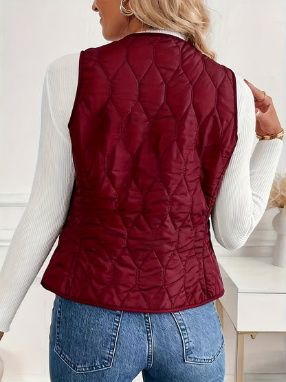 VELDRA QUILTED VEST