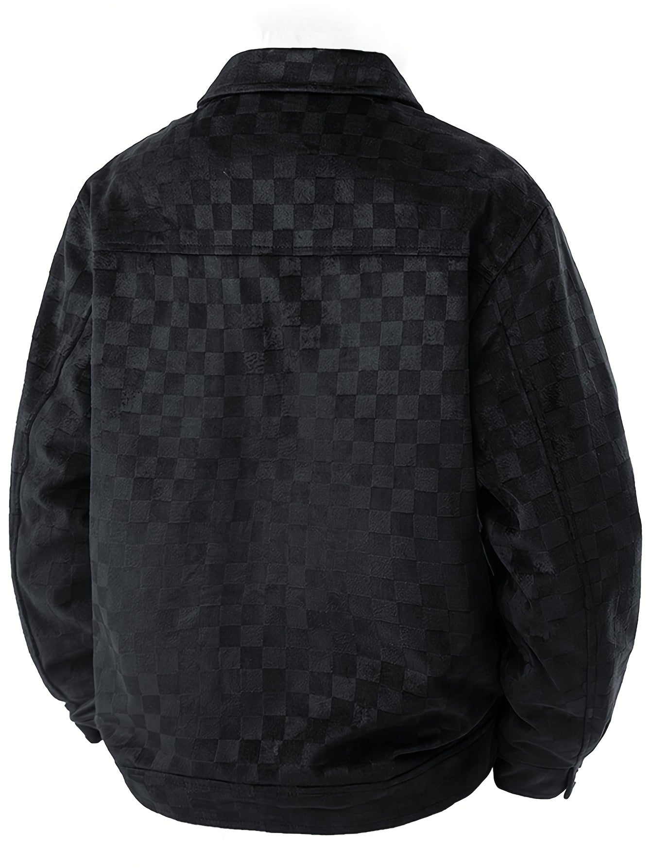 CASTELLINI SUEDE CHECK JACKET