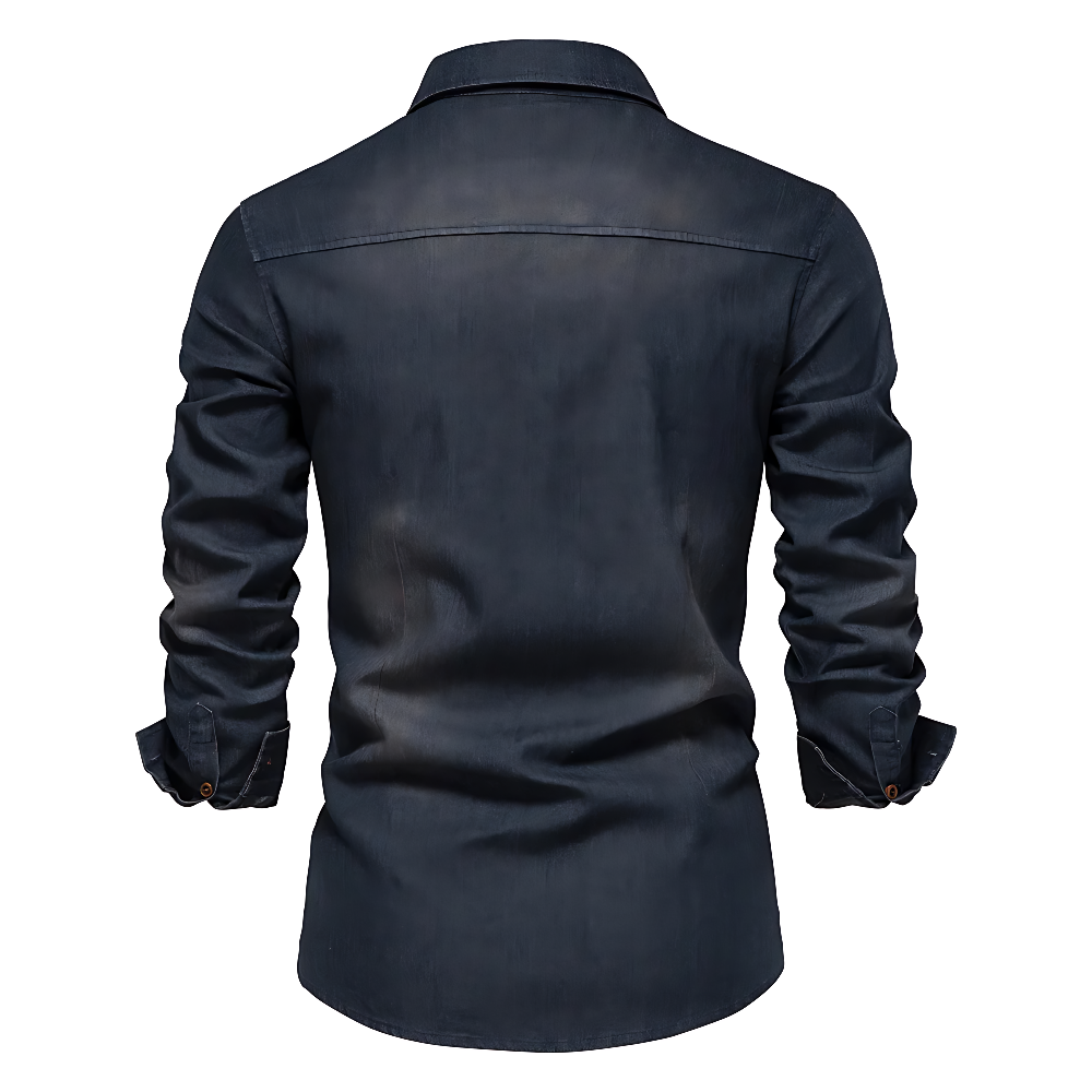 VALENZO COTTON DENIM SHIRT
