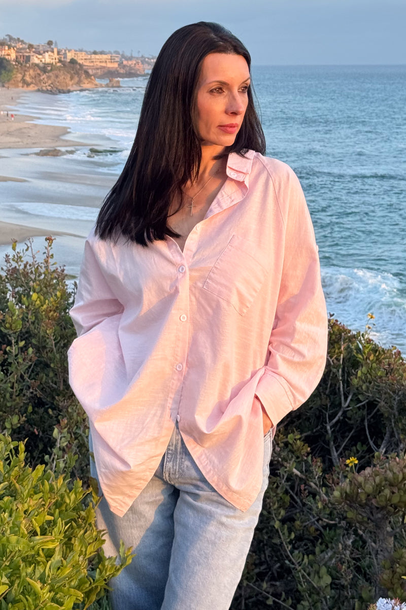 LINORA COTTON LINEN SHIRT