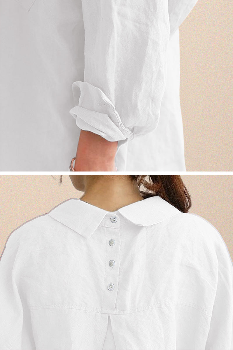 LINORA COTTON LINEN SHIRT