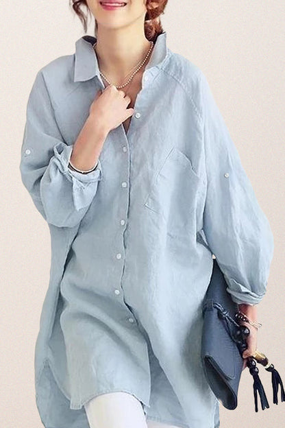 LINORA COTTON LINEN SHIRT
