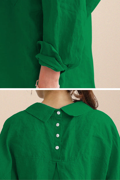 LINORA COTTON LINEN SHIRT