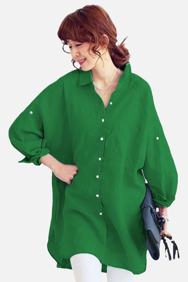 LINORA COTTON LINEN SHIRT