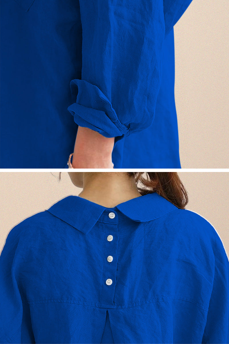LINORA COTTON LINEN SHIRT