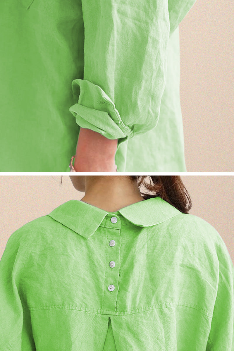 LINORA COTTON LINEN SHIRT