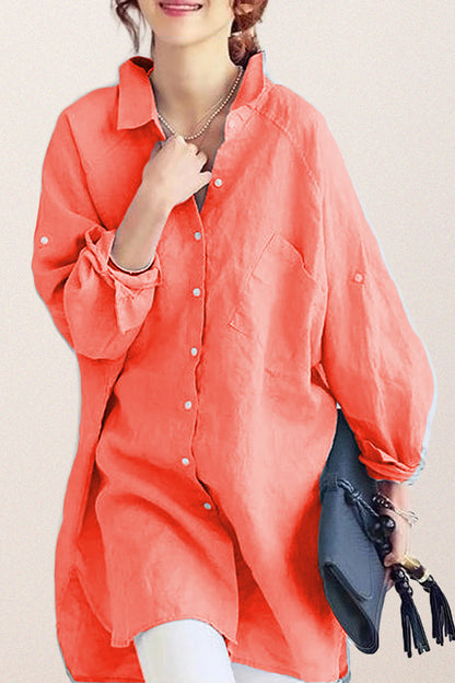 LINORA COTTON LINEN SHIRT