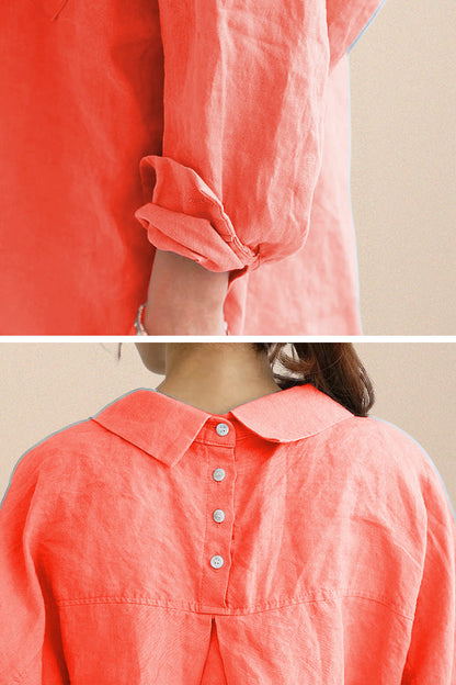 LINORA COTTON LINEN SHIRT